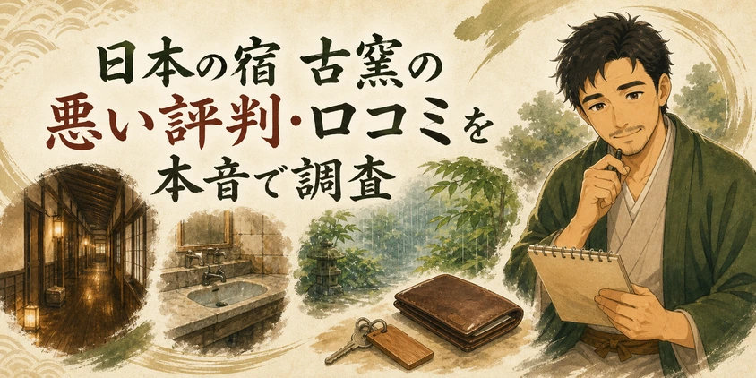日本の宿 古窯の悪い評判・口コミを本音で調査
