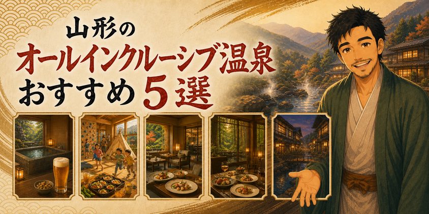 山形のオールインクルーシブ温泉おすすめ5選