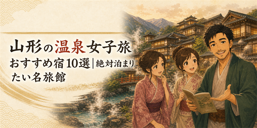 山形の温泉女子旅おすすめ宿10選|絶対泊まりたい名旅館
