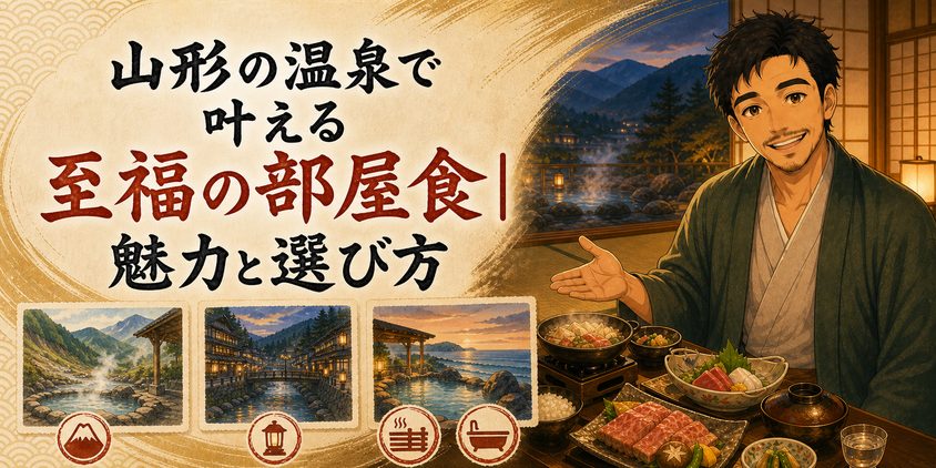 山形の温泉で叶える至福の部屋食｜魅力と選び方