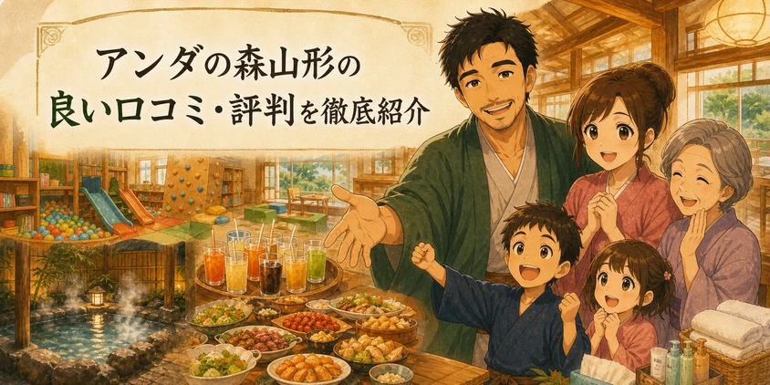 アンダの森山形の良い口コミ・評判を徹底紹介