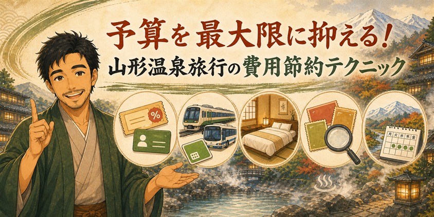予算を最大限に抑える！山形温泉旅行の費用節約テクニック