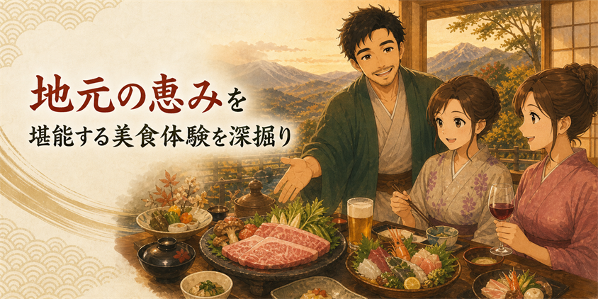 地元の恵みを堪能する美食体験を深掘り