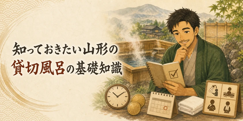 知っておきたい山形の貸切風呂の基礎知識