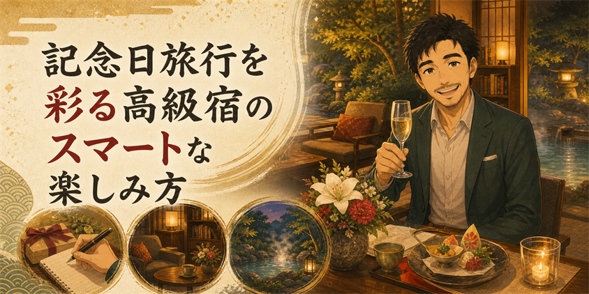 記念日旅行を彩る高級宿のスマートな楽しみ方