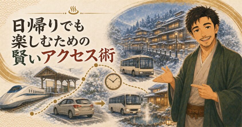 日帰りでも楽しむための賢いアクセス術