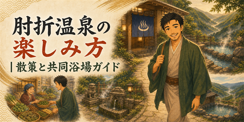 肘折温泉の楽しみ方｜散策と共同浴場ガイド