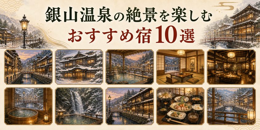 銀山温泉の絶景を楽しむおすすめ宿10選