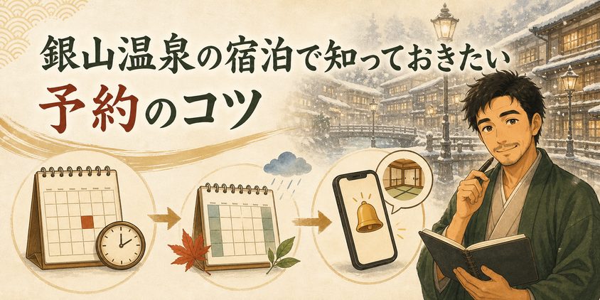 銀山温泉の宿泊で知っておきたい予約のコツ