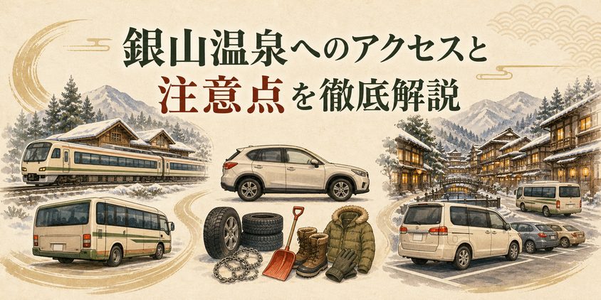 銀山温泉へのアクセスと注意点を徹底解説