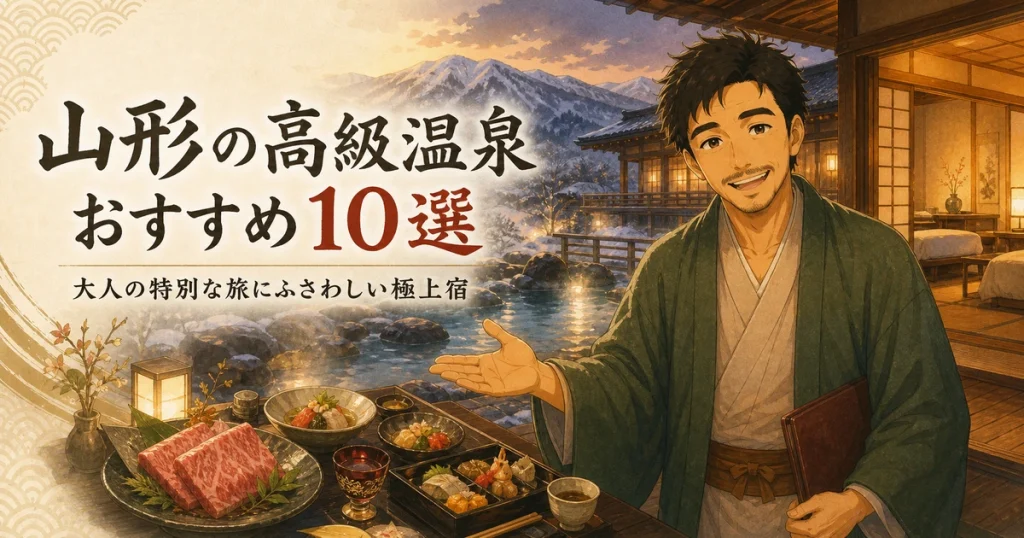 山形の高級温泉おすすめ10選｜大人の特別な旅にふさわしい極上宿