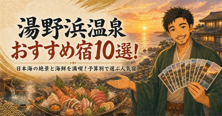 湯野浜温泉で失敗しないおすすめの宿は?予算別の選び方と人気宿を紹介